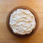 No-Bake Mocha Cheesecake Pie